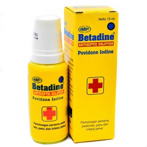 BETADINE SOLUTION 15 ML